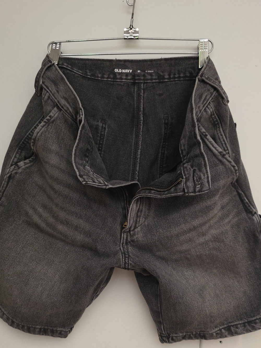 Old Navy Men's Black Washed Relaxed Jeans